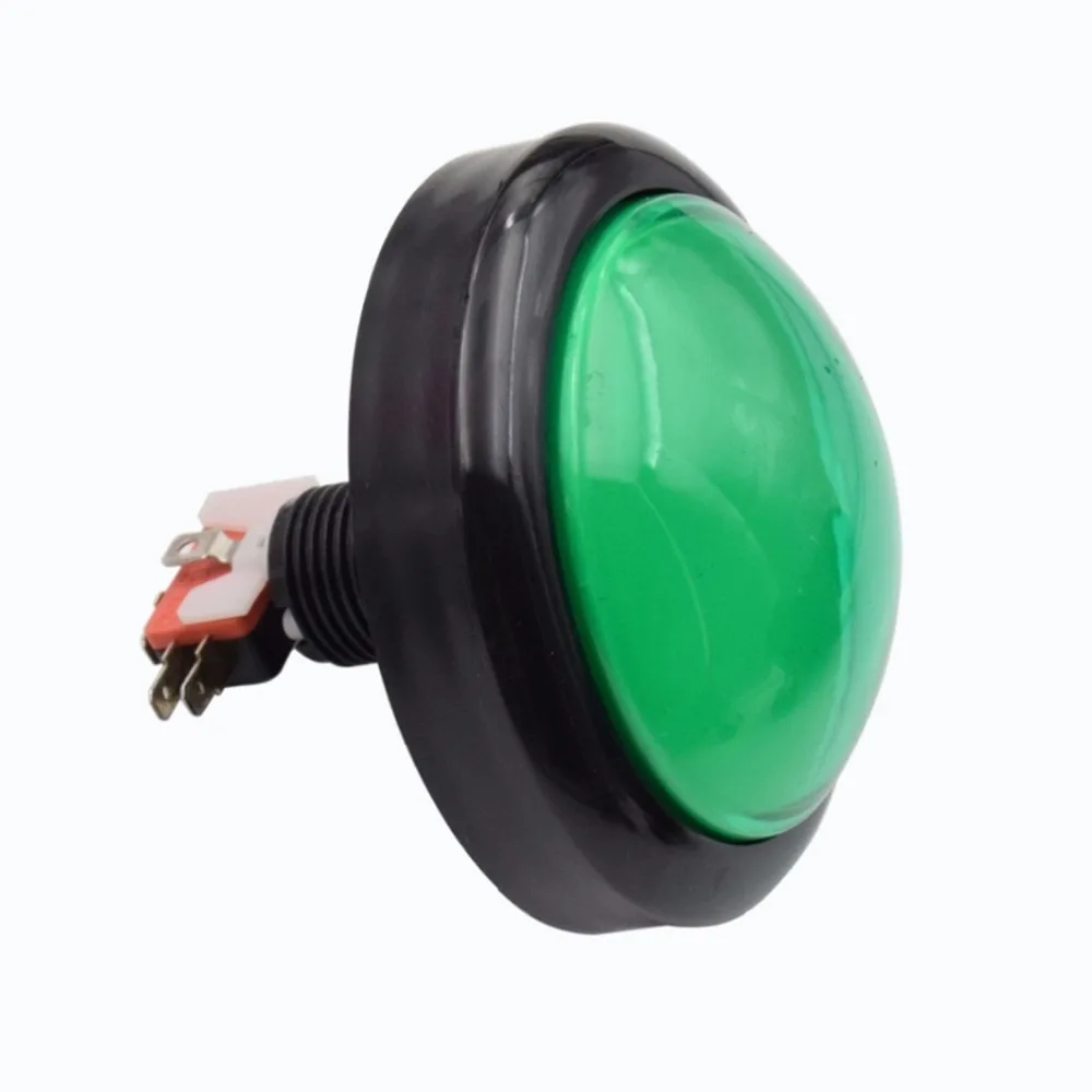 

2PCS 100mm Push Button Arcade Button Led Micro Switch Momentary Illuminated 12v/5v Power Button Switch free shipping