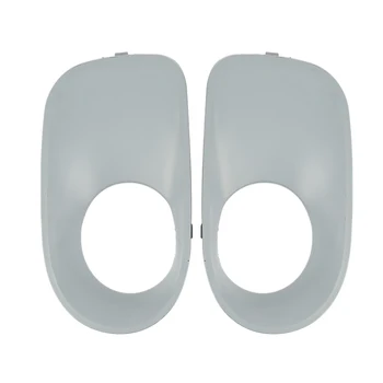 

2pcs Plastic Front Bumper Fog Light Lamp Cover Trim Fit for BMW X5 E53 03-06