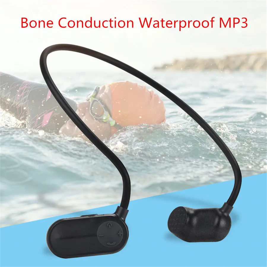Новый APT-X V31 костной проводимости HIFI MP3 плеер Водонепроницаемый Плавание Спорт на
