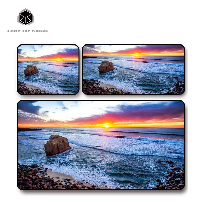 

SJLUHS Coastal Large Gaming Mouse Pad High Quality Expansion Mousepad Profession Free Shipping