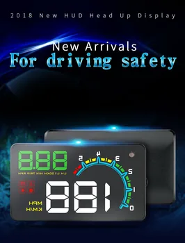 

D3000HUD Head-up Display General Purpose For On-board Projector Display cay styling dropshipping