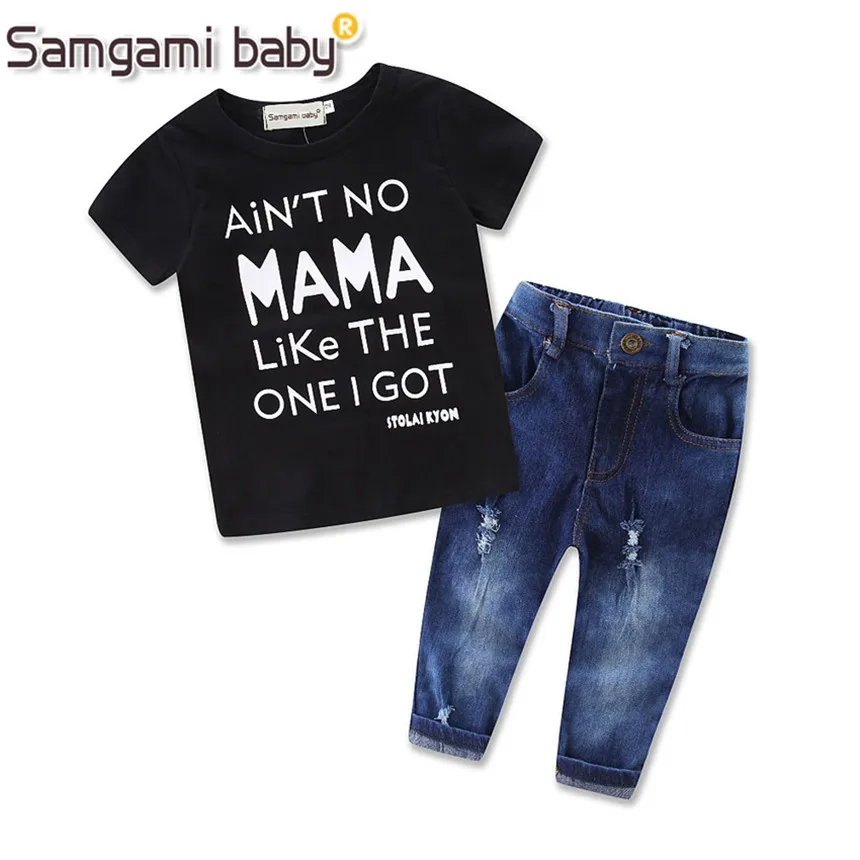 boys jeans pant and shirt