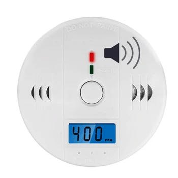 

Smoke DetectorCO Carbon Monoxide Poisoning Gas Sensor Warning Alarm LCD Displayer Profession Home Safety LCD Displayer Kitchen