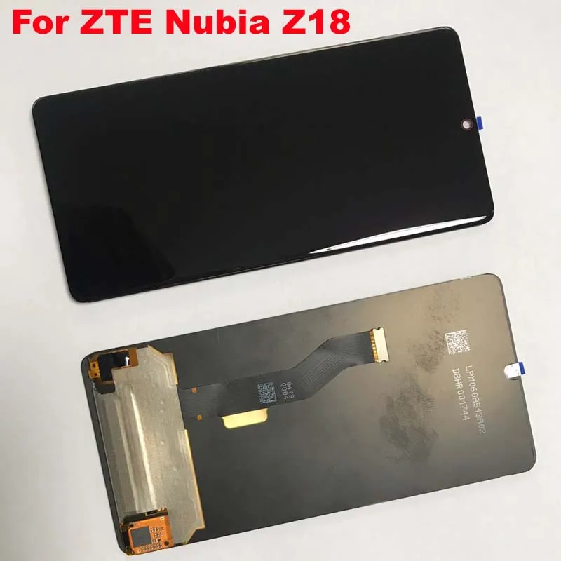 

Black Tested Original Amoled screen Display Touch Screen Digitizer Assembly For ZTE Nubia Z18 NX606J LCD screen