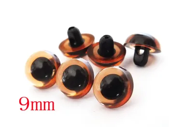 

DIY Toy Eyes Accessories--9mm brown color round sew eyes--200pcs
