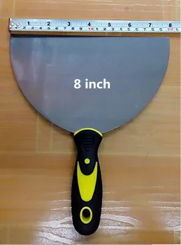 

8" Putty Knife Scraper Putty Knife Scraper Paint Decorating Tool Carbon Steel Blade Scraper Plastic Handle Free Shipping