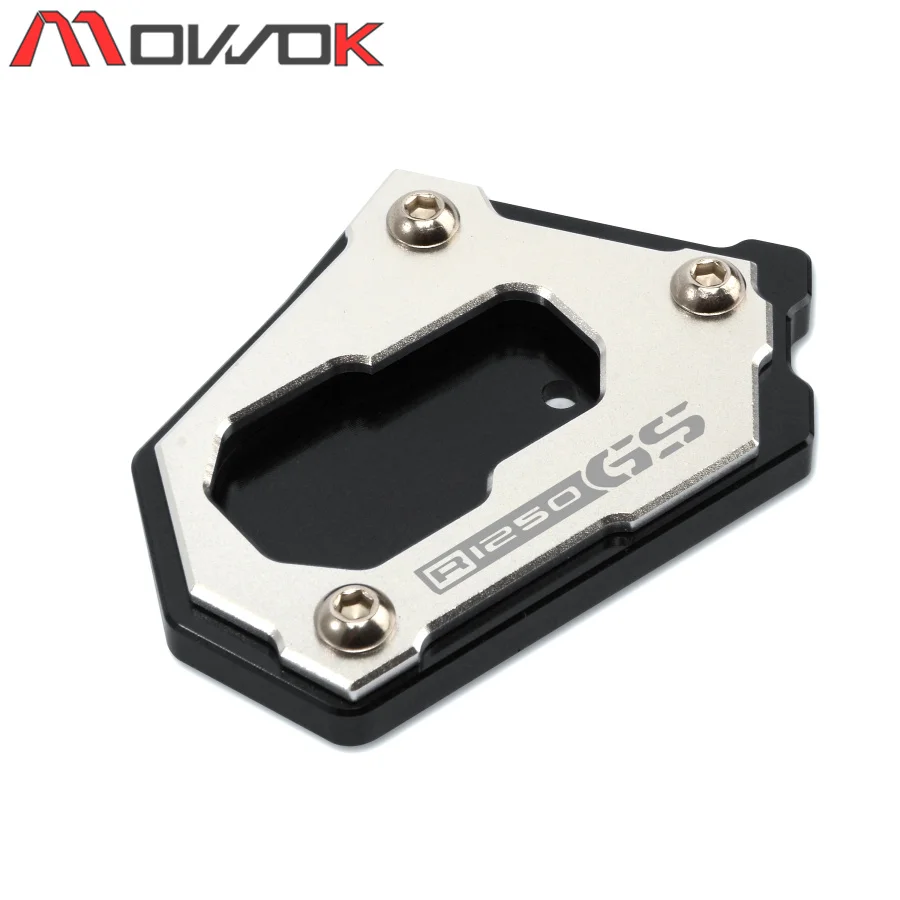 

LOGO R1250GS For BMW R1250GS 2018 2019 R1200GS Rallye R1200GS LC ADV CNC Motorcycle Side Kickstand Stand Extension Plate Enlarge