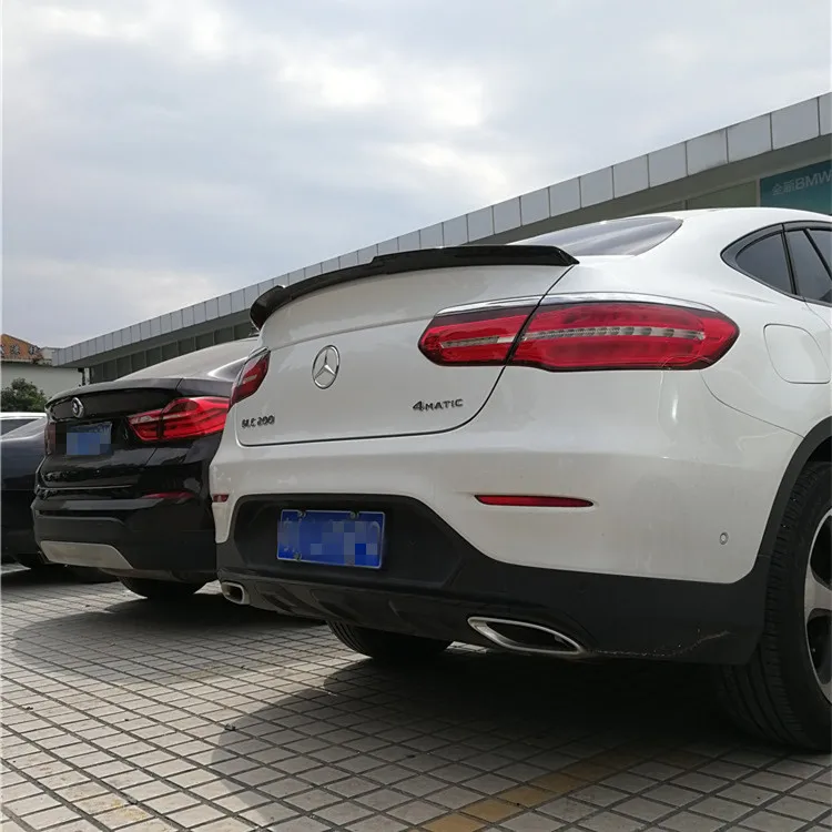 Для Benz glc coupe спойлер- Высококачественный ABS Материал заднее крыло автомобиля праймер цвет задний спойлер