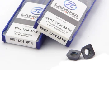 

SEKT1204 AFTN LT30 Carbide inserts Milling Tools High Quality Blade Lathe Cutter Mill Plate Turning Tool for KM Holder