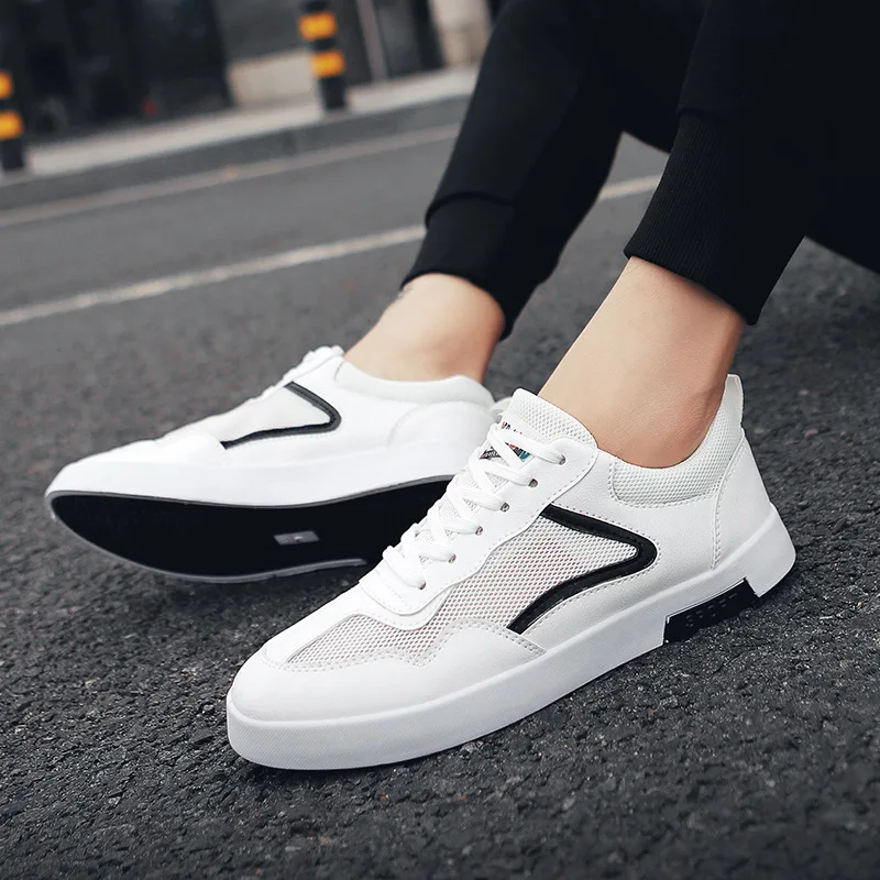 

2019 Spring Breathable Soft Bottom Super Light Casual Men Shoes Fashion Designed Mens Shoes