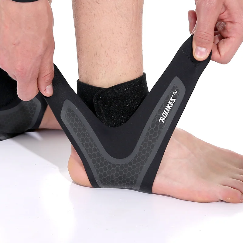 

Compression Ankle Protectors Anti Sprain Sport Basketball Gym Fitness Ankle Brace Supports Straps Bandage Wrap Foot Safety