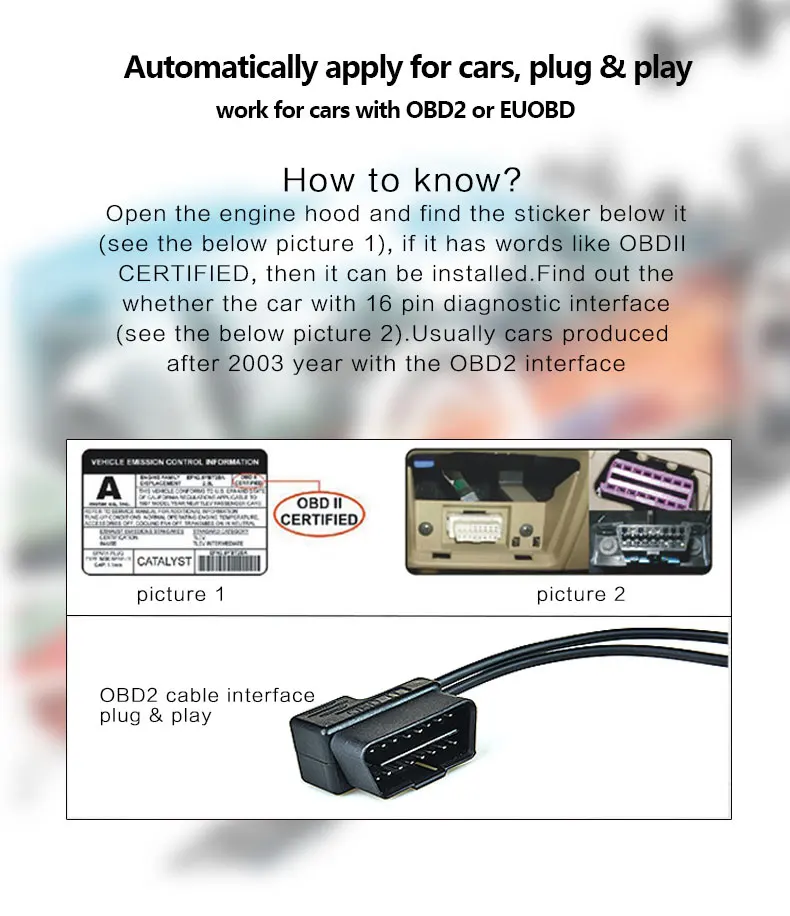 Digital para Carros Projetor de Exibição o Painel Painel do Carro Geyiren p9 Car Hud Head up Display Obd Inteligente Medidor Mais Obd2 Euobd p9 hd do Carro 7 Cheap up display