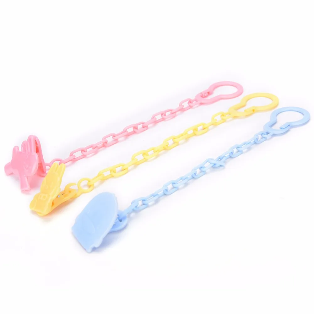 

Baby Infant Dummy Pacifier Soother Chain Clip Holder Toddler Cartoon Pattern