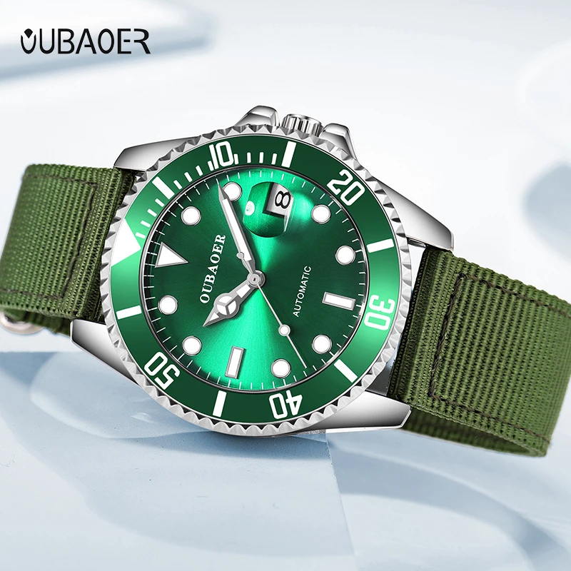 OUBAOER новые модные спортивные механические часы, роскошные часы мужские s часы лучший бренд Montre Homme Часы Мужские автоматические часы