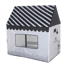 Полиэфирный домашний игровой домик детский подарок на день игрушка Съемная сборка 85*75*75 см игрушка палатка для детей