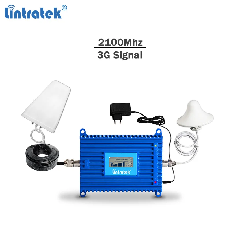 Lintratek Signal Repeater 3G 2100Mhz Booster Band 1 WCDMA 2100 UMTS