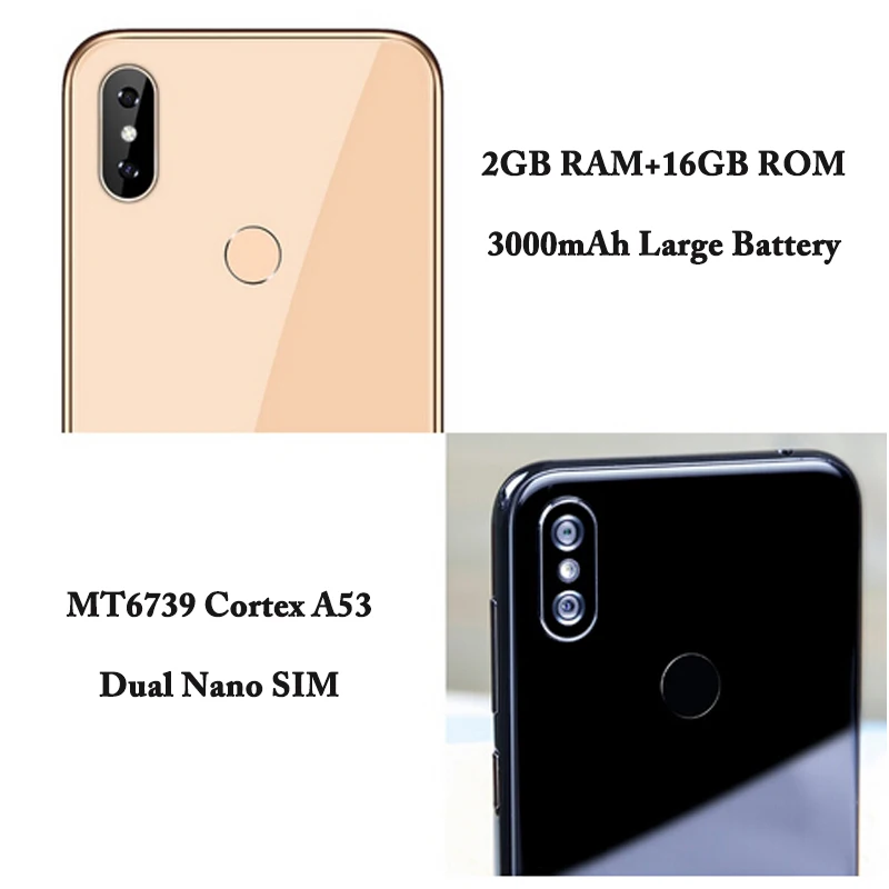 OUKITEL C13 Pro 6 18 &quot19:9 2 ГБ 16 Android 9 0 мобильный телефон MT6739 Четырехъядерный 4G LTE смартфон
