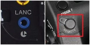 DSLR Pro зум Управление rec a1c 150 P, xhg1, 130ac DV Камера lanc ACC удаленного Управление;