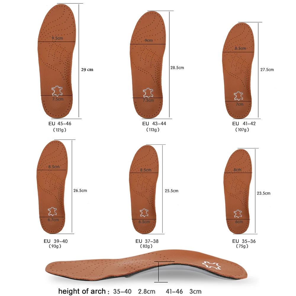 Ортопедические стельки, массажные супинаторы для плоскостопия, ортопедические стельки Palmilha, стельки для обуви
