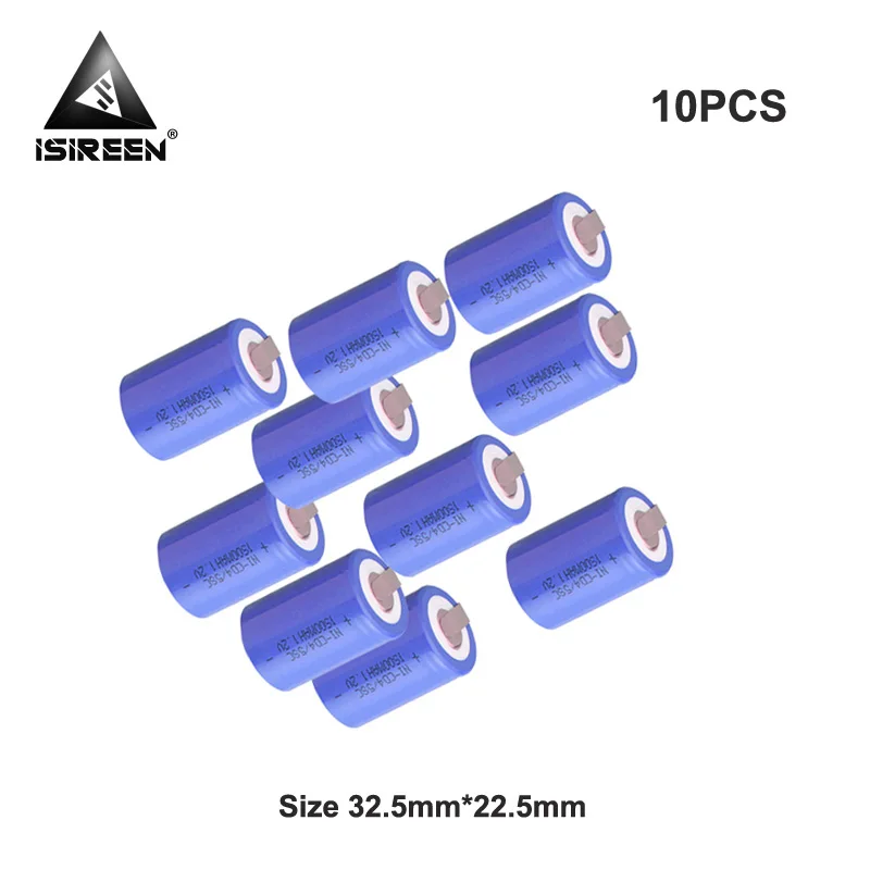 1500mAh 4/5 SC Ni-CD батареи 1,2 V аккумулятор Электрический аккумулятор Subc Ni CD