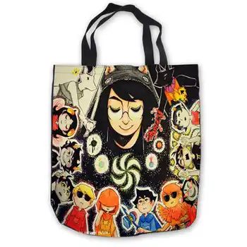 

Custom Canvas Homestuck-ColoUrs-And-Mayhem- (1) ToteBags Hand Bags Shopping Bag Casual Beach HandBags Foldable 180911-04-27