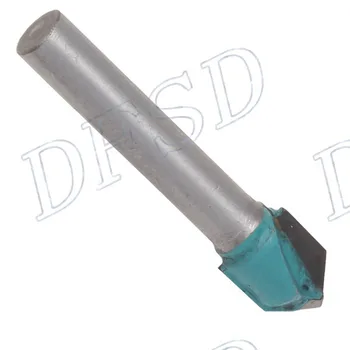 

90 Degree CNC Engraving 6mmx10mm 3D Groove Router Bit Woodworking Cutter