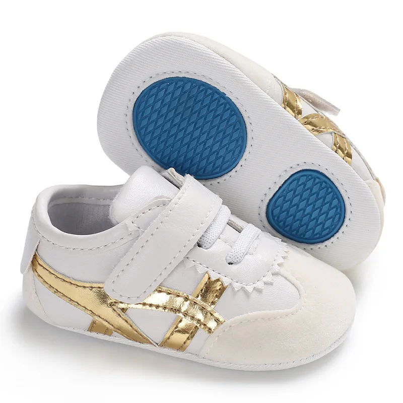 

Raise Young PU Leather Newborn Baby Boy Shoes Soft Soles Non-slip Baby First Walkers Spring Autumn Infant Baby Sneakers