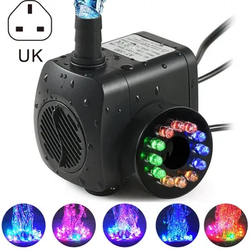 

Newly 12LED Submersible Water Pump 15W 1.5M 700L/H Mute Durable Water Pump TE889