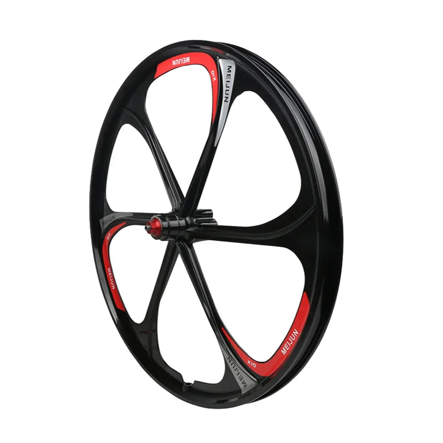 MTB обод 6 колеса со спицами 26 дюймов колесо для горного велосипеда велосипедные диски горный велосипед колеса из магниевого сплава 26 скоростей