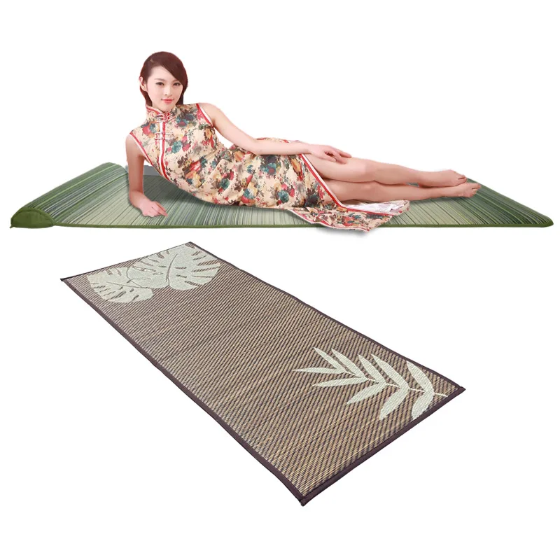 Anti Slip Mat Rolling Japanese Tatami Mat Yoga Mat for Sleeping