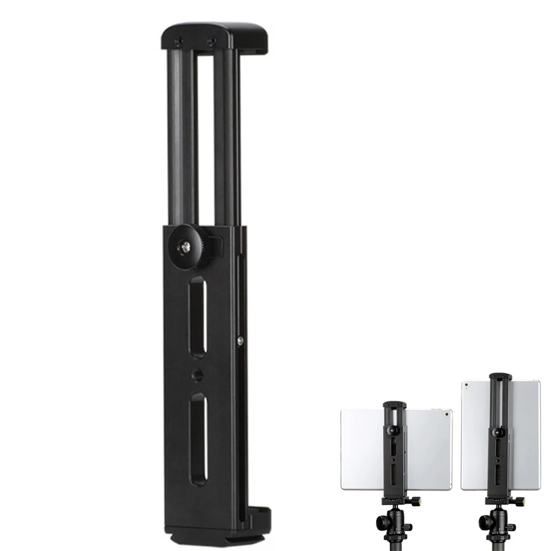 

New Tablet PC Tripod Stand Aluminum Holder with Quick Release Plate for iPad Mini/4/Pro/Surface Pro EM88