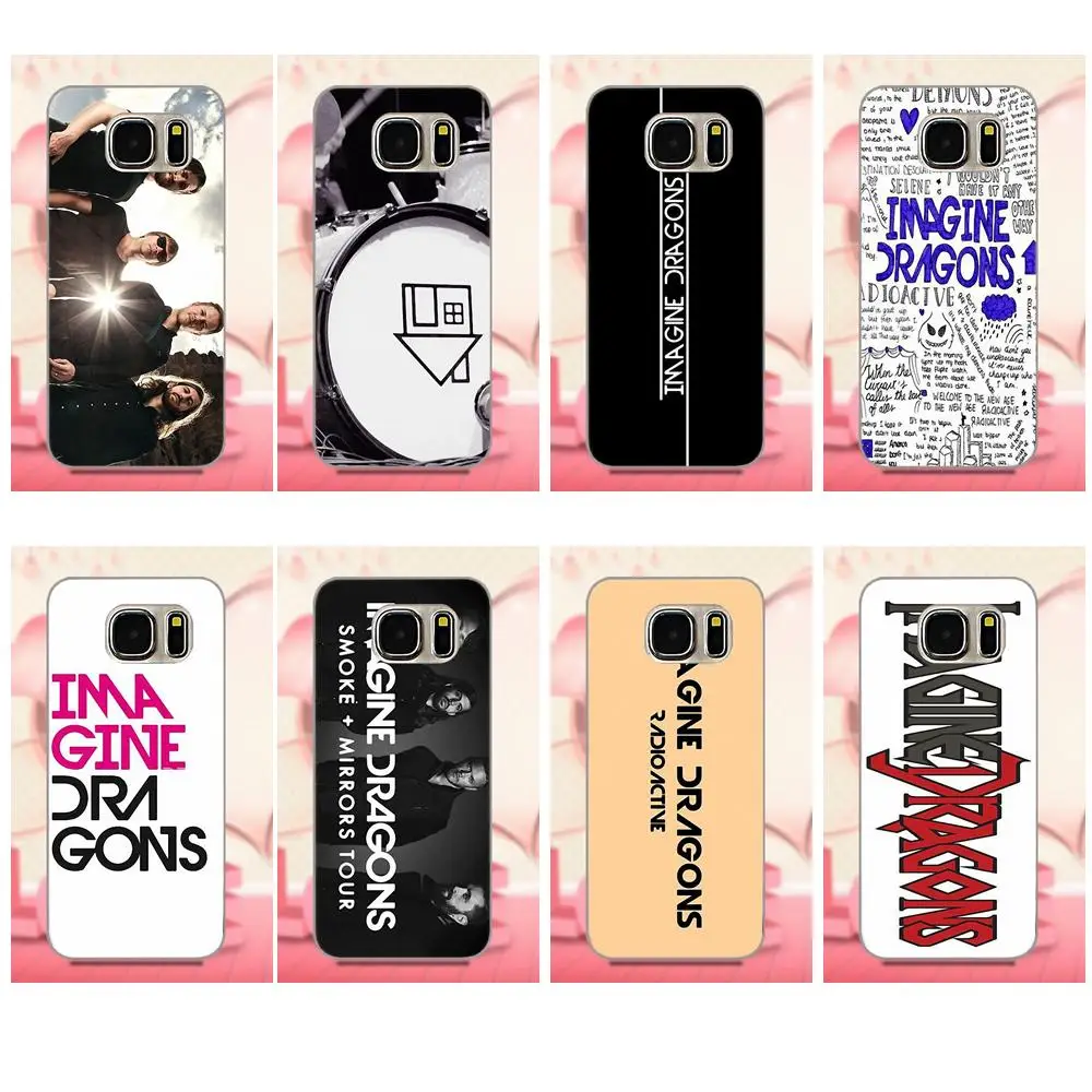 

Soft Protective For Apple iPhone 4 4S 5 5C SE 6 6S 7 8 Plus X Galaxy Grand Core II Prime Alpha Imagine Dragons Smoke Andmirrors