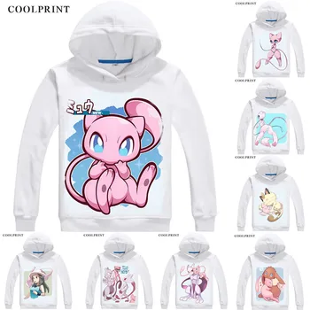 

Mew Myuu Pokedex #151 Mens Hoodies Pokemon Pocket Monsters Poketto Monsuta Men Sweatshirt Streetwear Anime Hoodie Long Hooded
