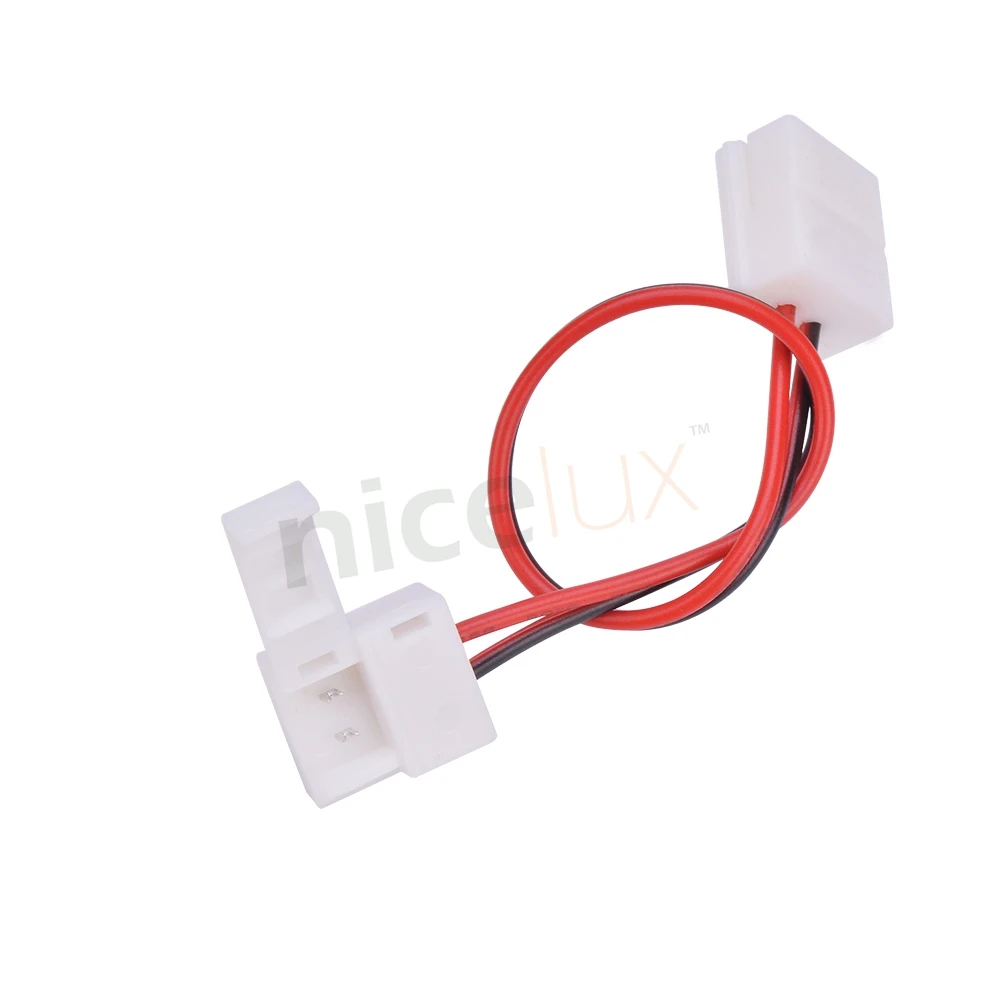 10 шт. 2 контактный 4 разъем для светодиодной ленты SMD 8 мм 3528 5050 RGB одноцветная IP65/54