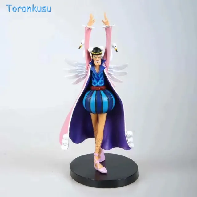 Best Offers Anime Figure ONE PIECE Mr.2 Bentham Shemale Coat Action Figure Toys DXF Bentham Mr.2 PVC figure Brinquedos Anime gift for boy