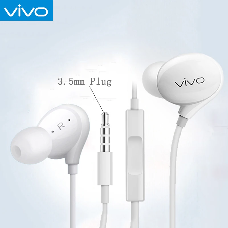 Оригинальный VIVO XE710 Наушники Hi Fi звук отправляется в подарок с 3 5 мм вилкой