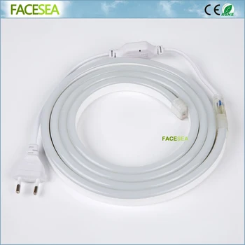 

LED Neon Light AC220V 2835 120Leds/m Waterproof Flex led strip festival decoration lamp 1m 2m 3m 4m 5m 6m 7m 8m 9m 10m