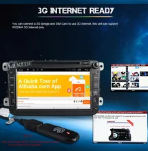 2 Din 8 Inch Car DVD Player For VW Passat JETTA POLOGOLF Skoda Seat With Canbus 3G USB Host GPS 1080P BT IPOD Radio WIFI Map