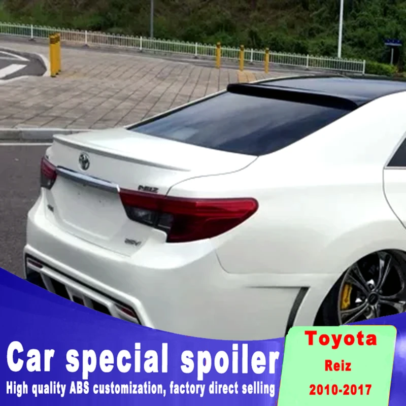 

Rear window roof Speed spoilers mark X Reiz 2010 to 2017 years High Quality ABS Material by primer Paint color