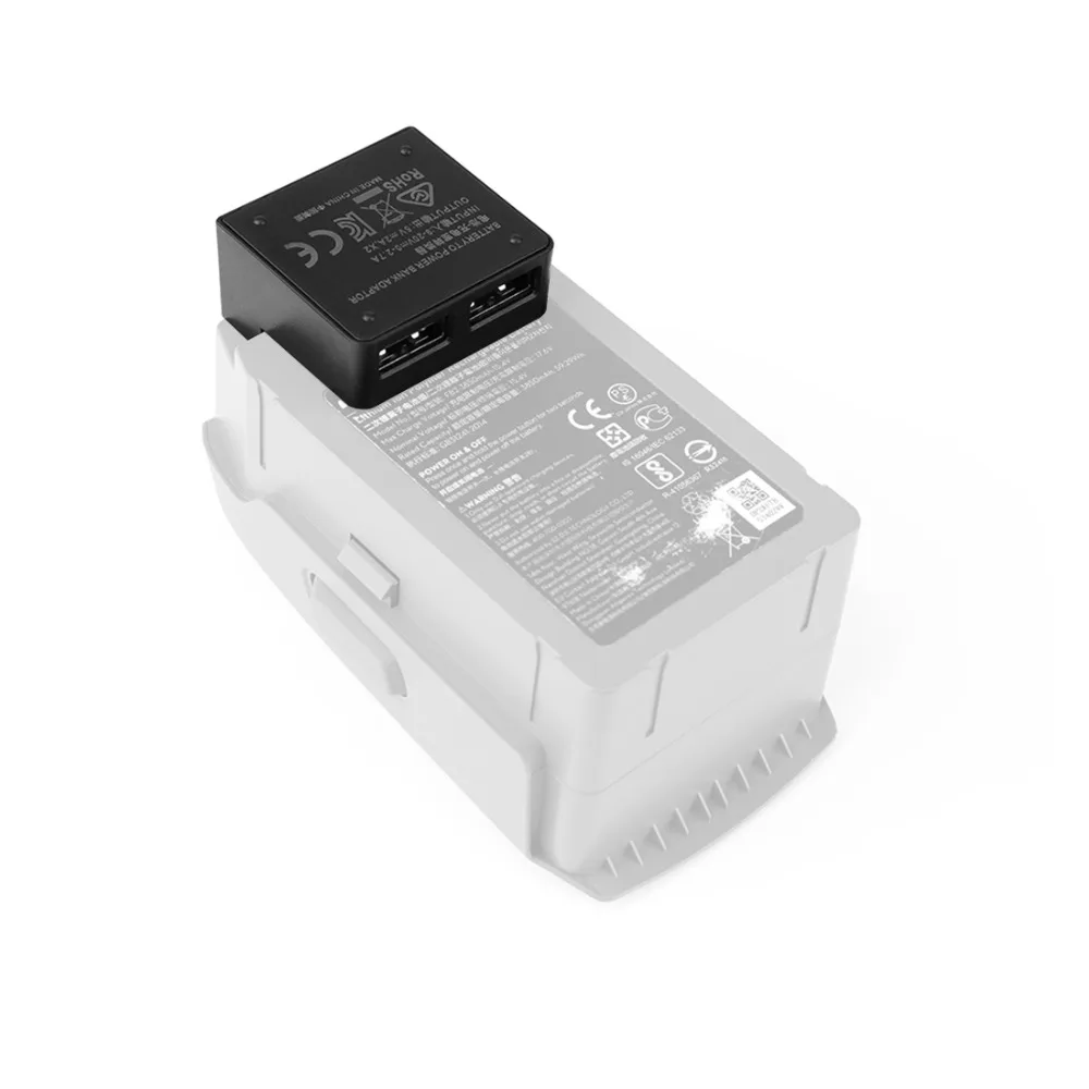 

Mavic 2 Battery Adapter Mavic 2 Pro / Zoom Flight Battery to Power Bank Adaptor 5V 2A Output for DJI Remote Control Mobile Phone