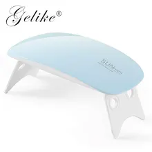 Like Lampe УФ-сушка для ногтей 6 Вт Мини Портативная лампа для ногтей белый свет Светодиодный УФ-лампа отверждаемые УФ светодиодный гелевые инструменты для ногтей подарок
