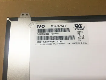 

LED Screen M140NWF5 Matrix for Laptop 14.0" FHD 1920X1080 Matte 30Pin LCD Display Replacement