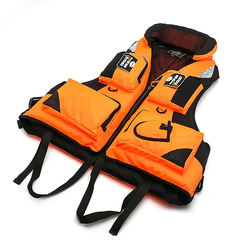 Взрослый спасательный жилет куртка для мужчин и женщин Безопасный Жилет Профессиональный рыболовный спасательный жилет взрослый