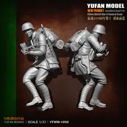 YUFan модель и парус Оригинал 1/32 Китай Второй мировой войны солдат каучуковый солдат YFWW32-1858 KNL хобби