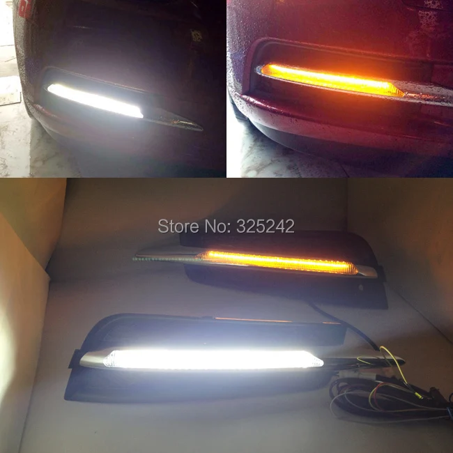 

For CHEVROLET CRUZE 2009-2013 Excellent Quality Ultrabright illumination 56 Leds Daytime Running Light DRL led light