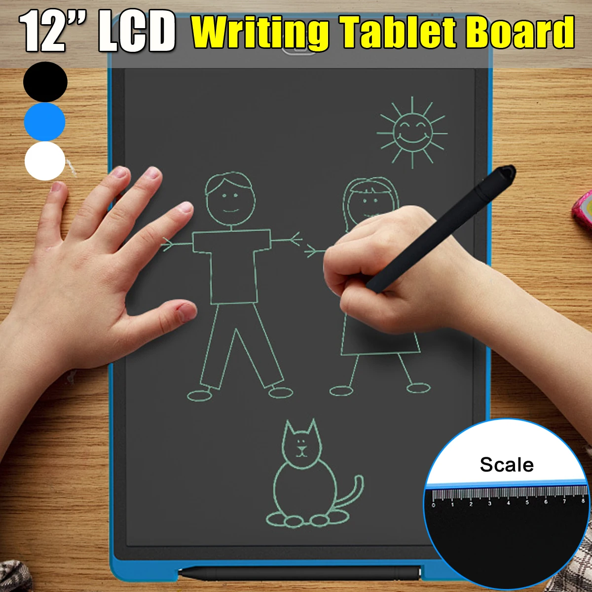 

12 Inch LCD Writing Tablet Digital Drawing Tablet Electronic Tablet Board Handwriting Pads for Children Drawing Painting Writing