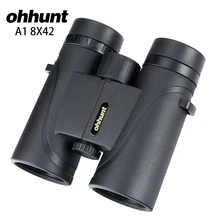 Ohhunt A1 8X42 бинокль водонепроницаемый противотуманный телескоп широкоугольный мощный яркий охотничий оптика походный бинокль