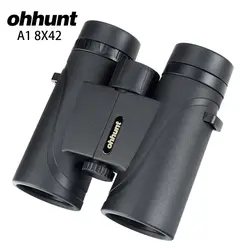 Ohhunt A1 8X42 бинокль Водонепроницаемый Fogproof телескоп широкоугольный мощный яркий Охота оптика Кемпинг Пеший Туризм бинокулярный