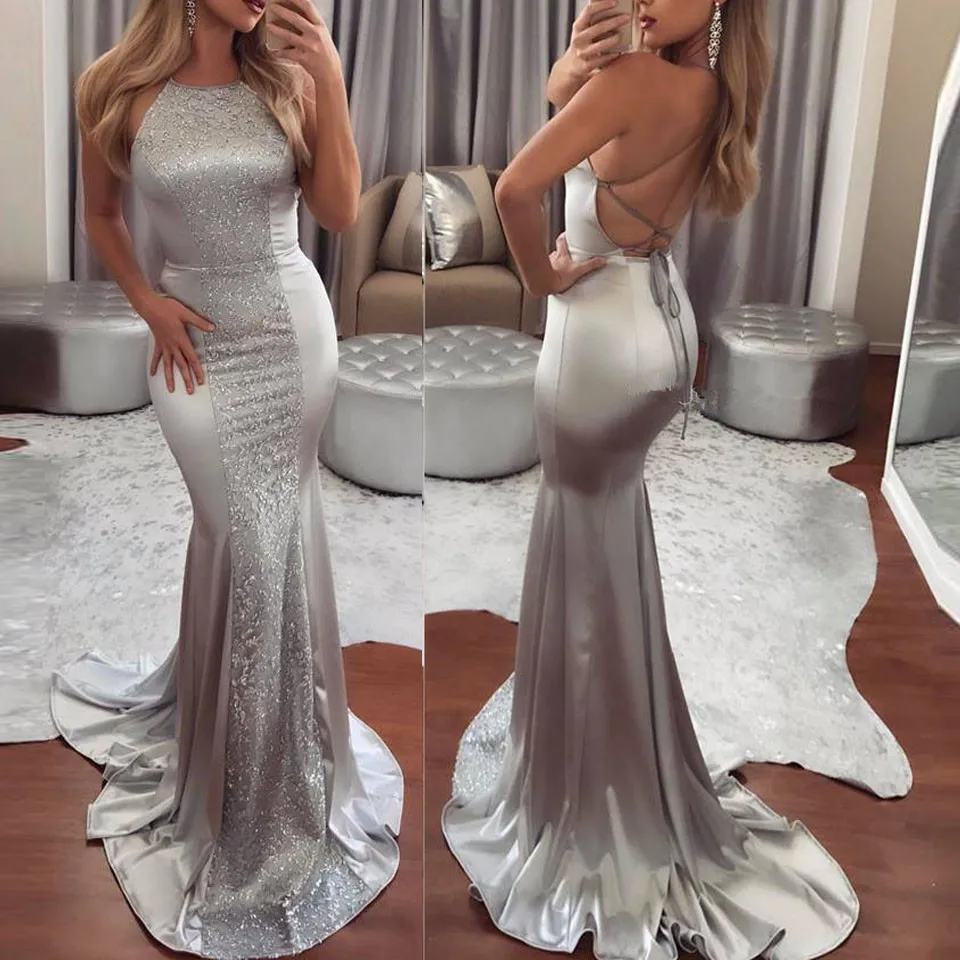 

women dress Women Sexy Halter Backless Dress Party Dress sexy dress robe femme dropshipping