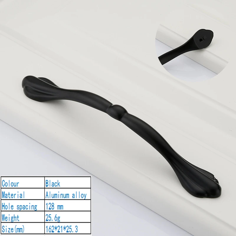 

128 mm Multiple styles knobs and handles handvaten voor kasten wardrobe handle kitchen cabinet handles bookcase door hand